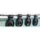 Set 100 Cleme rotunde pentru prins plasa umbrire