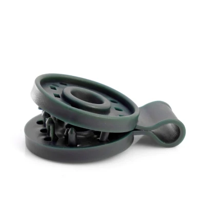 Set 100 Cleme rotunde pentru prins plasa umbrire