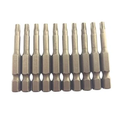 Set 10 BITI magnetici T25
