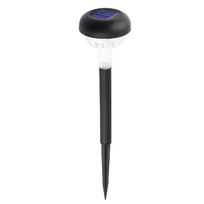 Set 10 lampi solare cu iluminare floare colorata 30 cm