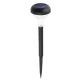 Set 10 lampi solare cu iluminare floare colorata 30 cm