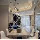 Set 10 Oglinzi Design ROMB - Oglinzi Decorative Acrilice Cristal - Diamant - Fagure