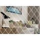 Set 10 Oglinzi Design ROMB - Oglinzi Decorative Acrilice Cristal - Diamant - Fagure