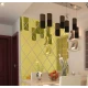 Set 10 Oglinzi Design ROMB AURII - Oglinzi Decorative Acrilice Cristal - Diamant - Fagure