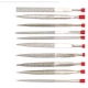 Set 10 Pile de precizie diamantate Diverse Forme 3x140x6 mm GR65006