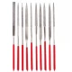 Set 10 Pile de precizie diamantate Diverse Forme 3x140x6 mm GR65006