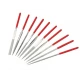 Set 10 Pile de precizie diamantate Diverse Forme 3x140x6 mm GR65006