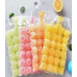 Set 10 pungi pentru gheata Transparente