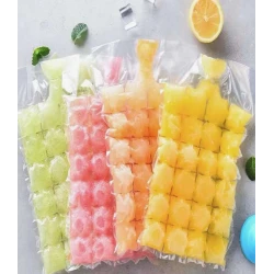 Set 10 pungi pentru gheata Transparente