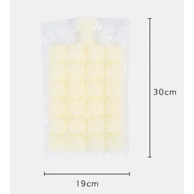 Set 10 pungi pentru gheata Transparente