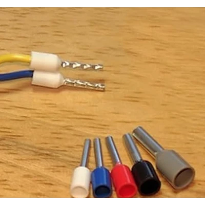 Set 1200 Conectori de sertizare pentru virole de sarma Conector de linie terminala