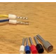 Set 1200 Conectori de sertizare pentru virole de sarma Conector de linie terminala