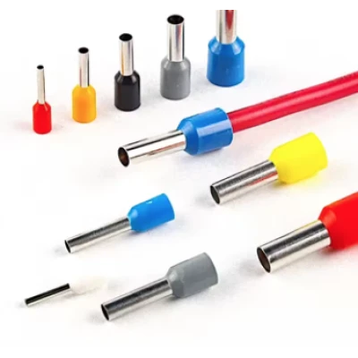 Set 1200 Conectori de sertizare pentru virole de sarma Conector de linie terminala