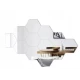 Set 12 Oglinzi Design Hexagon MARI 20x23 - Oglinzi Decorative Acrilice Cristal - Diamant - Fagure 12 bucati/set TA