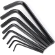 Set 13 imbusuri lungi de la 2 la 19mm Negre