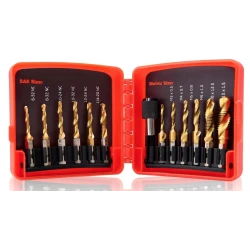 Set 13 piese Burghie si Taroduri combinat SAE si Metric AURII