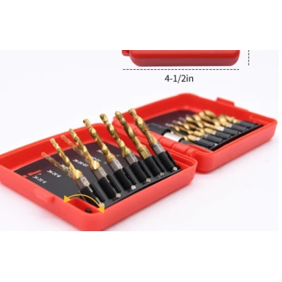 Set 13 piese Burghie si Taroduri combinat SAE si Metric AURII