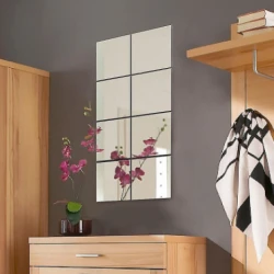 UB Set 16 Oglinzi Decorative Design PATRAT 20 X 20 cm Acrilice Cristal - Diamant - Fagure