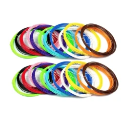 Set 20 Filamente pentru Creion 3D 1.75 mm 5 m/buc Multicolore