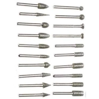 UB Set 20 Freze Diamantate BIAX Mari 6mm