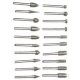 UB Set 20 Freze Diamantate BIAX Mari 6mm