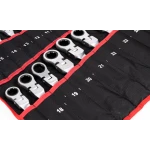 Set 22 piese chei combinate fixe si inelare articulate de la 6 la 32 mm