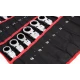 Set 22 piese chei combinate fixe si inelare articulate de la 6 la 32 mm