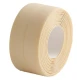Set 2 Banzi late adezive etansare pentru baie din plastic BEJ (CREAM) 3 M