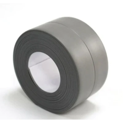 Set 2 Banzi late adezive etansare pentru baie din plastic GRI 3 M