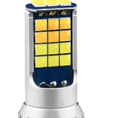 Set 2 Bec Led H7 3030 Smd 90W 9600lm/set cu 2 moduri de lumina (rece si calda) 30 LED