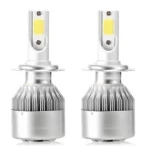 UB Set 2 becuri auto C6 H3 6000K 36W/bec 8000lm 60LED
