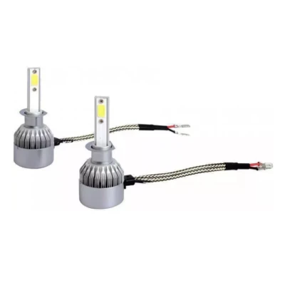 UB Set 2 becuri auto C6 H3 6000K 36W/bec 8000lm 60LED