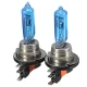 Set 2 becuri auto cu halogen H15 12V putere 15/55W Super White