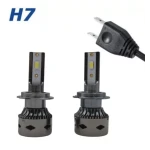 Set 2 becuri auto D8 H7 100W 15000 lumeni canbus
