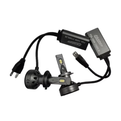 Set 2 becuri auto F9A LED H7 Canbus 150W 6000K 11000Lm 12V fara eroare