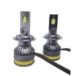Set 2 becuri auto H11 LED A8, 100W, 15000 Lumeni, Lumina alba 6000k