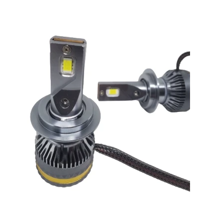 Set 2 becuri auto H11 LED A8, 100W, 15000 Lumeni, Lumina alba 6000k