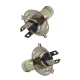 Set 2 becuri auto H4 cu 42 LED SMD 120W 6000k 12/80V doua faze lupa