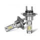 Set 2 Becuri auto H4 3570 cu doua faze 12 LED SMD putere 80W temperatura 6000K