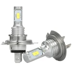 Set 2 Becuri auto H7 12 LED SMD putere 1600W