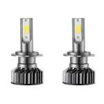 Set 2 Becuri Auto H7 cu Led Mini putere 50w 8000lm per bec temperatura 6000K