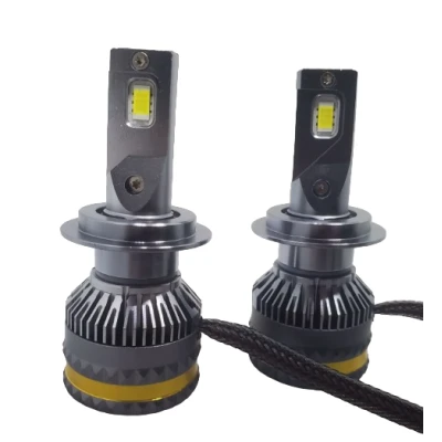 Set 2 becuri auto H7 LED A8, 100W, 15000 Lumeni, Lumina alba 6000k