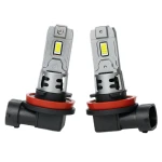 Set 2 becuri auto LED 9006 K7 model 3570 de 100W 10000 lumeni 6000k