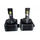 Set 2 Becuri auto LED D1S, 6500k, 110W/set, canbus Carcasa NEAGRA