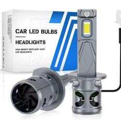 Set 2 Becuri auto LED Fq5 H1 canbus 2 faze 180W/set 20000lm 6000K