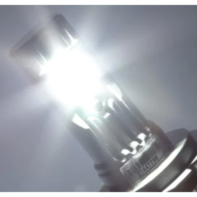 Set 2 Becuri auto LED Fq5 H1 canbus 2 faze 180W/set 20000lm 6000K