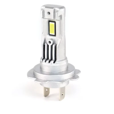 Set 2 becuri auto LED FQ5 H7 cu ventilator 12V putere 180W culoare 6000K 2 SMD 10000LM/bec