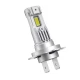 Set 2 becuri auto LED FQ5 H7 cu ventilator 12V putere 180W culoare 6000K 2 SMD 10000LM/bec