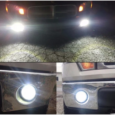 Set 2 Becuri auto LED H11 / H8 putere 60w 12LED SMD temperatura 6000K 6800lm