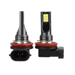 Set 2 Becuri auto LED H11/H8 12LED putere 60W temperatura 6000K